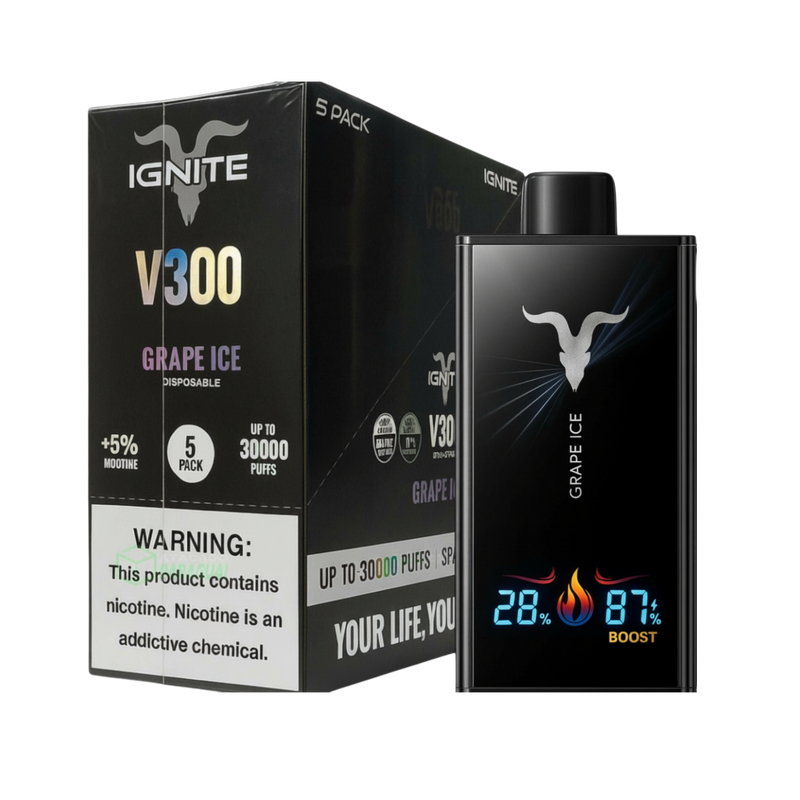 Ignite V300 30000 puffs original pod descartável para revenda no atacado